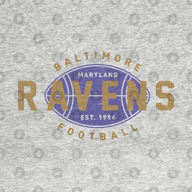 Vintage Baltimore Ravens 2 by Buck Tee by Buck Tee